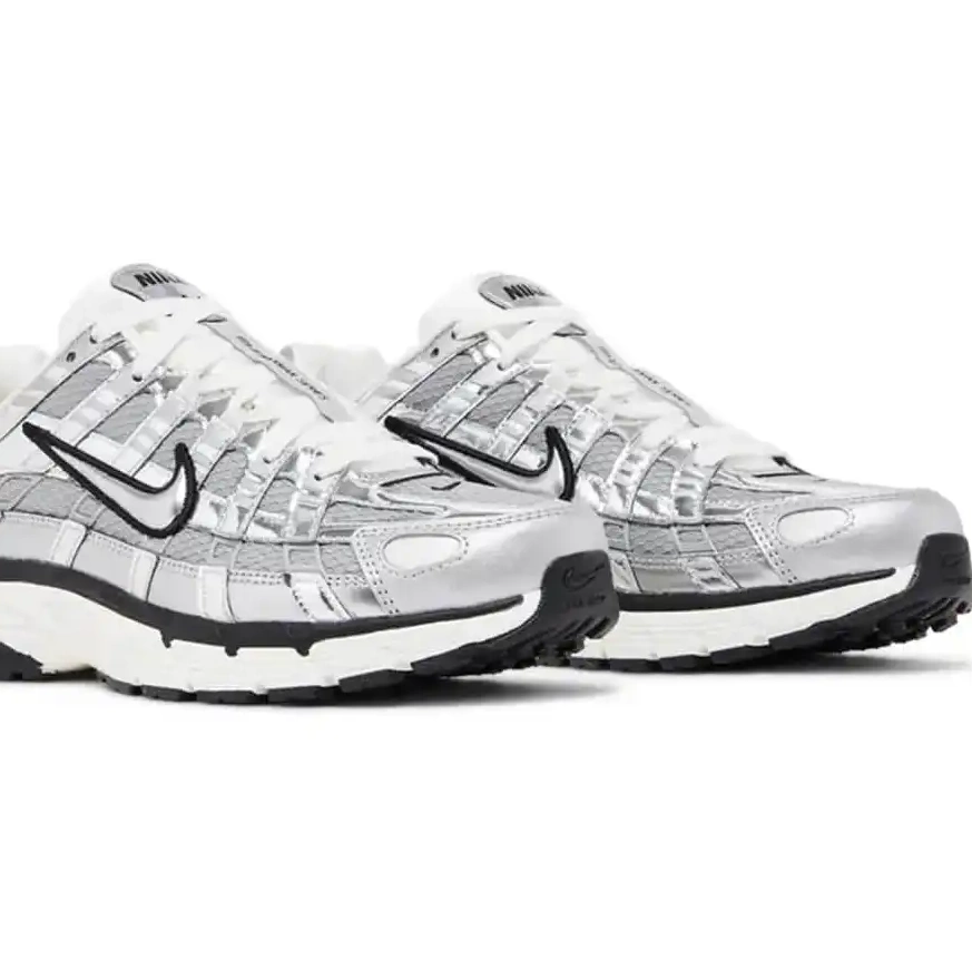 Metallic Silver Nike P-6000 0529